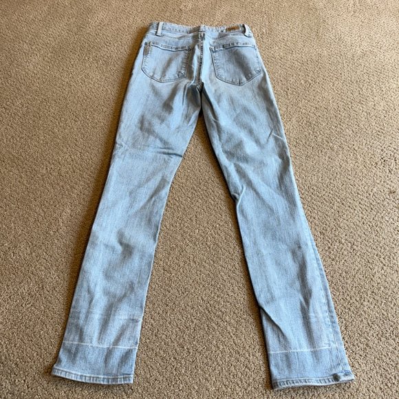 Paige Jeans Hoxton Ankle Peg Skinny High Waist Ankle Yosemite Button Fly Size 26 - Picture 13 of 14